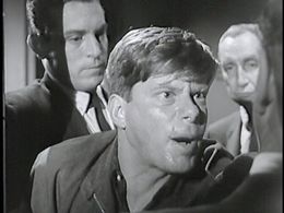 Paul Burke, Horace McMahon, and Robert Morse in Naked City (1958)