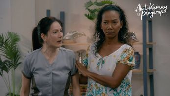 Carmina Villaroel and Wilma Doesnt in Abot-kamay na pangarap (2022)