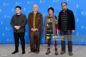 Tom Xander, John Malkovich, Geraldine Chaplin & Robert Schwentke at the Berlinale Film Festival Press Photo call for ‘Se
