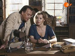 Gaby Dohm and Klausjürgen Wussow in The Black Forest Hospital (1985)