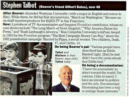 From a TV Guide feature story on 