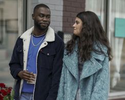 Sofia Black-D'Elia and Garrick Bernard in Single Drunk Female (2022)