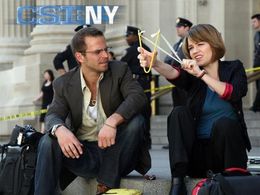Carmine Giovinazzo and Anna Belknap in CSI: NY (2004)