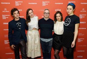 Anna Rose Hopkins, Tim Sutton, Robert Jumper, and Karina Macias in Dark Night (2016)