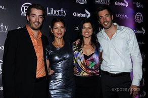 'Jonathan Silver Scott' (qv),'Jill Hennessy' (qv),'Jacqueline Hennessy' (qv) and 'Drew Scott (I)' (qv) at 2010 Enterta