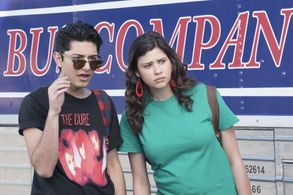 Mark Indelicato and Amber Viera in Dead of Summer (2016)