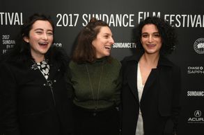 Jenny Slate, Gillian Robespierre, and Abby Quinn