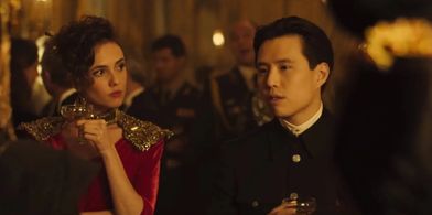 Stasya Miloslavskaya and Jeremy Ang Jones in In from the Cold (2022)