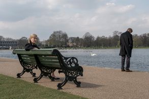 Aleksey Serebryakov and Mariya Shukshina in McMafia (2018)