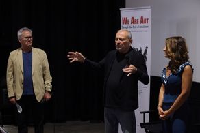 Opening night Q&A for We Are Art.