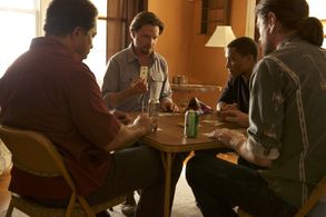 Charles Halford, John Marshall Jones, Aden Young, and Markice Moore in Rectify (2013)