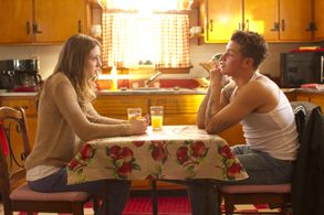 Taissa Farmiga and Spencer Rocco Lofranco in Jamesy Boy (2014)