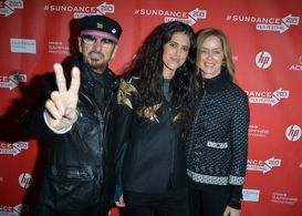 Barbara Bach, Ringo Starr, and Francesca Gregorini