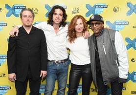 Spike Lee, Jeremy Alter, Kristina Nikolova, and Paul Dalio