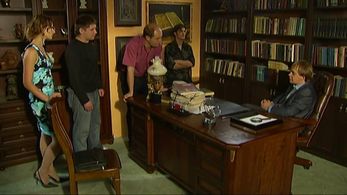 Michael Gor and Sergey Strelnikov in Angel-khranitel (2007)