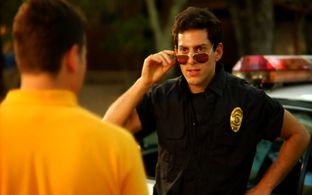 Cameron Fife and Michael Bernardi in Not Quite College (2021)