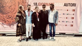 At Venice Film Festival Giornate Degli Autori - Al Garib team