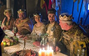 Zlata Adamovská, Jaromír Hanzlík, Petr Stepánek, Eva Podzimková, and Patrik Dergel in Korunní princ (2015)