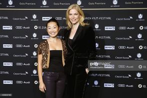 Director Lulu Wang and Producer Bernadette Bürgi 'Posthumous' Green Carpet Arrivals - Zurich Film Festival 2014