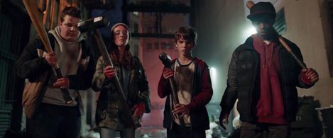 Gabriel Bateman, Marlon Kazadi, Ty Consiglio, and Beatrice Kitsos in Child's Play (2019)