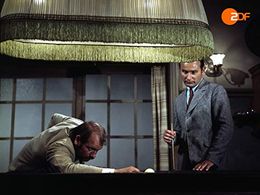 Reinhard Glemnitz and Klaus Löwitsch in Der Kommissar (1969)