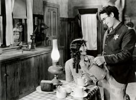 Olin Francis, Harold Lloyd, Jobyna Ralston, and Leo Willis in The Kid Brother (1927)