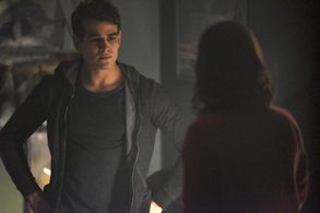 Christina Cox and Alberto Rosende in Shadowhunters (2016)