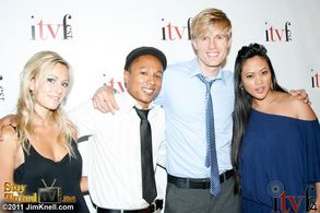 Leanne Wilson, Phil Jeanmarie, Nate Golon, and Joy Bisco at the 2011 ITVFest Awards
