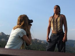 Jennifer Jessum and Tee Iron Cloud