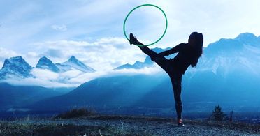 Hoop Dancing. Visit @thehoopninja on Instagram for more!