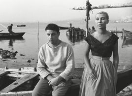 Silvia Monfort and Philippe Noiret in La Pointe Courte (1955)