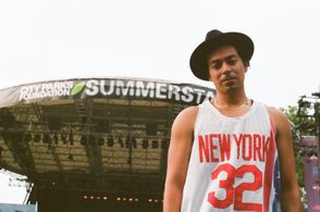 Matias Ponce in Central Park for Summerstage 2014