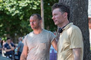 Jude Law and Kevin Macdonald in Black Sea (2014)