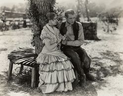 Gary Cooper and Betty Jewel in Arizona Bound (1927)