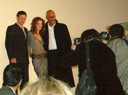 Camille Natta, Jean Reno and Benoit Maginel at the Crimson Rivers 2 Premiere in Paris