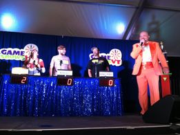 Hosting 'Survey Says' for Magna Ball at Watkins Glen, NY