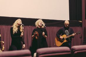 Singer Mindy Jones with Moby