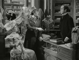 Alec Guinness, Dennis Price, and Anne Valery in Kind Hearts and Coronets (1949)