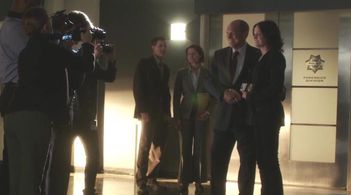 Jorja Fox and Marc Vann in CSI: Immortality (2015)