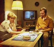 Zofia Charewicz and Ryszard Kotys in Sunday Children (1977)