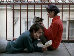 Juliet Berto and Jean-Pierre Léaud in La Chinoise (1967)