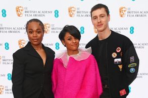 Bukky Bakray, Ariana DeBose, and Harris Dickinson