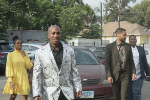 Langston Kerman, Chris Redd, and Sam Jay in Bust Down (2022)