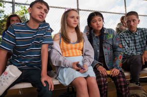 Momona Tamada and Abby James Witherspoon in Secret Headquarters (2022)