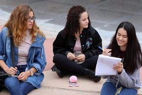 Felicity Bryant, Sara Wolfkind, and Avalon Greenberg Call in Unbreakable Bond (2017)