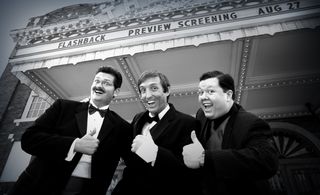 Will Phillips, Brendan Rogers and John Mondelli at the premiere of Flashback (2011.)