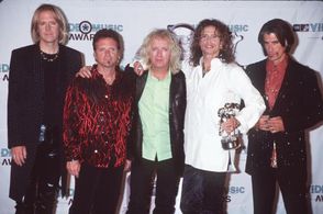 Aerosmith, Tom Hamilton, Joey Kramer, Joe Perry, Steven Tyler, and Brad Whitford