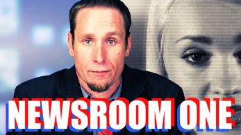 Ryan Seamy in Newsroom One (2015)