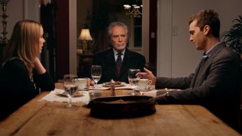 Matt Harper (Steve Talley) and Delana Calhoun (Anna Felix) with Lucas Harper (J.D. Souther) in Deadline.