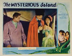 Lionel Barrymore, Montagu Love, Jacqueline Gadsdon, and Lloyd Hughes in The Mysterious Island (1929)